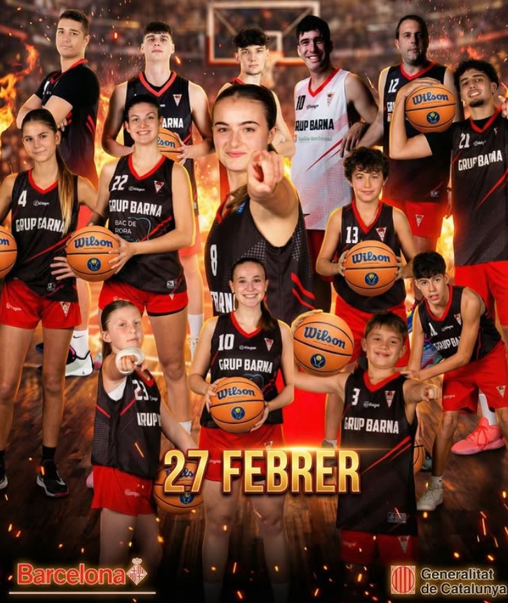 Presentació oficial dels equips del CB Grup Barna